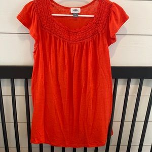Old Navy flutter sleeve shirt